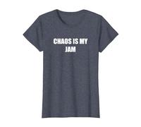 Le Chaos, C'est Mon Truc T-Shirt, Femme, Bleu Chiné, XXL