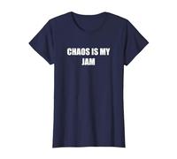 Le Chaos, C'est Mon Truc T-Shirt, Femme, Bleu Marine, L