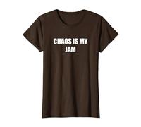 Le Chaos, C'est Mon Truc T-Shirt, Femme, Marron, S