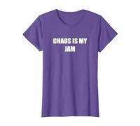 Le Chaos, C'est Mon Truc T-Shirt, Femme, Violet chiné, S