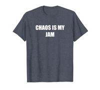 Le Chaos, C'est Mon Truc T-Shirt, Homme, Bleu Chiné, 5XL