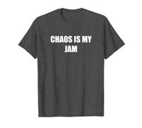 Le Chaos, C'est Mon Truc T-Shirt, Homme, Chiné Foncé, 4XL