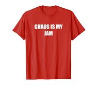 Le Chaos, C'est Mon Truc T-Shirt, Homme, Rouge, XL