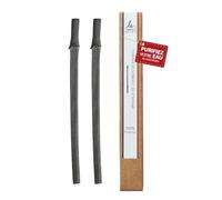 Le Charbon Actif Français - 2 charbons de bambou fins - brindille de bambou filtre à eau naturel Charbon de bambou français pour bouteille limonadier - goulot étroit - Filtre eau du robinet