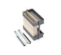 -Le chariot extractible avec paniers et range-pain Harmony d’Emuca est la solution parfaite pour exploiter au maximum l’espace