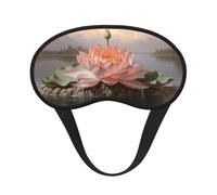 Le charme de Lotus Ultimate Masque pour les yeux pour dormir, masque doux et confortable, masque relaxant sans pression nocturne.