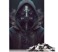 Le Chasseur de trésors Cyberpunk - Puzzle de 1000 pièces en Papier - Puzzle Unique et créatif pour Adultes, Jeu Familial Stimulant - 38 x 26 cm / 1000 pièces