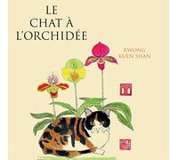 Le chat à l'orchidée