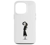 Le Chat adoré d'Edgar Allan Poe Coque pour iPhone 13 Pro
