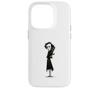 Le Chat adoré d'Edgar Allan Poe Coque pour iPhone 14 Pro