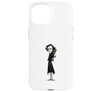 Le Chat adoré d'Edgar Allan Poe Coque pour iPhone 15