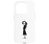Le Chat adoré d'Edgar Allan Poe Coque pour iPhone 15 Pro