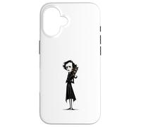 Le Chat adoré d'Edgar Allan Poe Coque pour iPhone 16