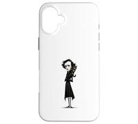 Le Chat adoré d'Edgar Allan Poe Coque pour iPhone 16 Plus