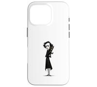 Le Chat adoré d'Edgar Allan Poe Coque pour iPhone 16 Pro