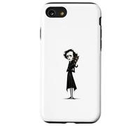 Le Chat adoré d'Edgar Allan Poe Coque pour iPhone SE (2020) / 7/8