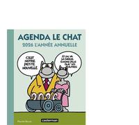 Le Chat - Agenda Le Chat 2026 - Philippe Geluck - Casterman - broché - Agenda