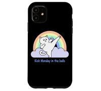 Le Chat Arc-en-Ciel de Kick Monday in The Balls Coque pour iPhone 11