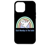 Le Chat Arc-en-Ciel de Kick Monday in The Balls Coque pour iPhone 12 Pro Max