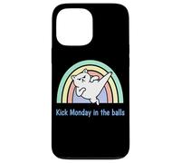 Le Chat Arc-en-Ciel de Kick Monday in The Balls Coque pour iPhone 13 Pro Max