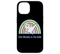 Le Chat Arc-en-Ciel de Kick Monday in The Balls Coque pour iPhone 14