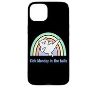 Le Chat Arc-en-Ciel de Kick Monday in The Balls Coque pour iPhone 15 Plus
