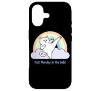 Le Chat Arc-en-Ciel de Kick Monday in The Balls Coque pour iPhone 17