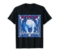 Le Chat de Noël islandais, légende de Noël, Motif Folklorique Sombre T-Shirt