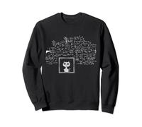 Le chat de Schrodinger dans une boîte - Science Nerd Physics Sweatshirt
