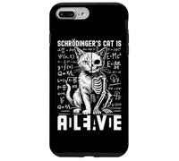 Le Chat de Schrodinger est Vivant et Mort | Physique quantique Coque pour iPhone 7 Plus/8 Plus