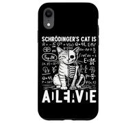 Le Chat de Schrodinger est Vivant et Mort | Physique quantique Coque pour iPhone XR