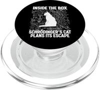 Le Chat de Schrodinger planifie Son évasion PopSockets PopGrip pour MagSafe