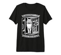 Le Chat de Schrodinger recherché Professeur de Sciences Physique T-Shirt Haut de Gamme