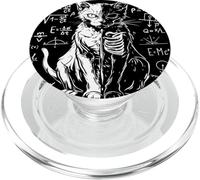 Le Chat de Schrödinger est Mon Animal Spirituel Le Chat de Schrödinger PopSockets PopGrip pour MagSafe