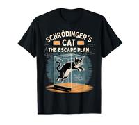 Le Chat de Schrödinger : l'amateur de Physique de Escape Plan T-Shirt