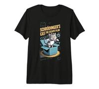Le Chat de Schrödinger : l'amateur de Physique de Escape Plan T-Shirt Haut de Gamme
