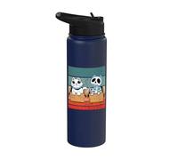 Le chat de Schrödinger Mécanique quantique Paradoxe Vie et Stainless Steel Insulated Water Bottle