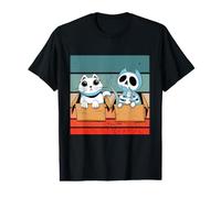 Le Chat de Schrödinger Mécanique quantique Paradoxe Vie et T-Shirt Graphique avec Valeur