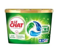 LE CHAT Discs L'Expert 4en1 Anti-Taches - 25 Capsules de Lessive Concentrée, Efficace à Froid, Sans Conservateurs MIT ni BIT - Lot de 2