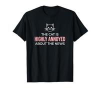 Le Chat est très ennuyé par la Nouvelle révélation de Grossesse T-Shirt