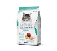 LE CHAT EXCELLENCE HAIRBALL CHICKEN - Aliment sec pour chats adultes avec poulet et saumon déshydratés, protéines, fibres et graisses saines, aliments pour chats, pour consommation quotidienne - 400g