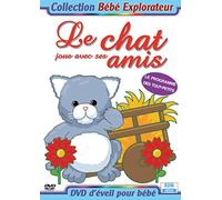 Le Chat Joue avec Ses Amis