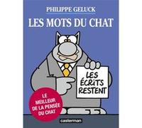 Philippe Geluck – Le Chat – Les Mots du Chat – Cartonné – Bande dessinée – Casterman