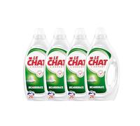 Le Chat Lessive Liquide, L'Expert Bicarbonate, Lessive pour entretien du linge, Parfum Hypoallergenique, Efficacite anti-taches, 4x26 lavages