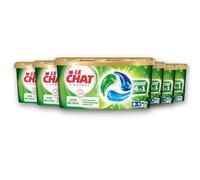 Le Chat - L'Expert - Disc 4en1 -Action Anti-tâches -Sans Conservateurs -Dissolution Rapide -Ingrédients Sélectionnés avec Soin -Efficace à Froid -Respect des Fibres -Efficacité Le Chat -6x38 Capsules