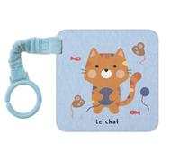 Le chat - Livre poussette en tissu
