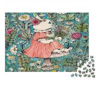 Le Chat lunatique Puzzles pour Adultes sans Poussière, Puzzle d'art Jeu Éducatif Décompression pour Une Activité Zen, Cadeau Fête des Mères/Pères 70x50cm/1000pcs