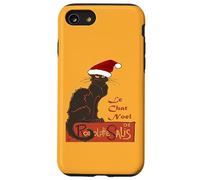 Le Chat Noel Parodie de Noël Vector Art v2 Coque pour iPhone SE (2020) / 7/8