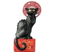 Le Chat Noir Black Cat Statue by Steinlen