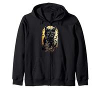 Le Chat Noir d'Edgar Allan Poe Sweat à Capuche